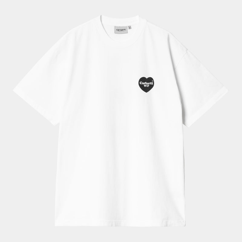 Carhartt WIP S/S Heart Bandana T-Shirt (White/Black)