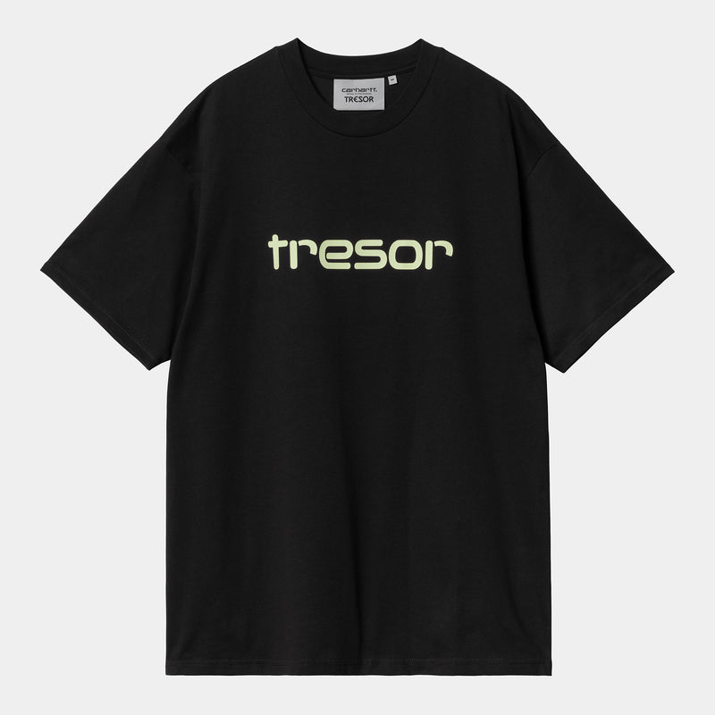 Carhartt x Tresor Techno Alliance S/S T-Shirt (Black/Glow Green)