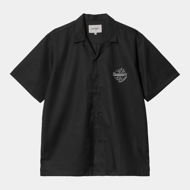 Carhartt WIP S/S Ablaze Shirt (Black/Wax)