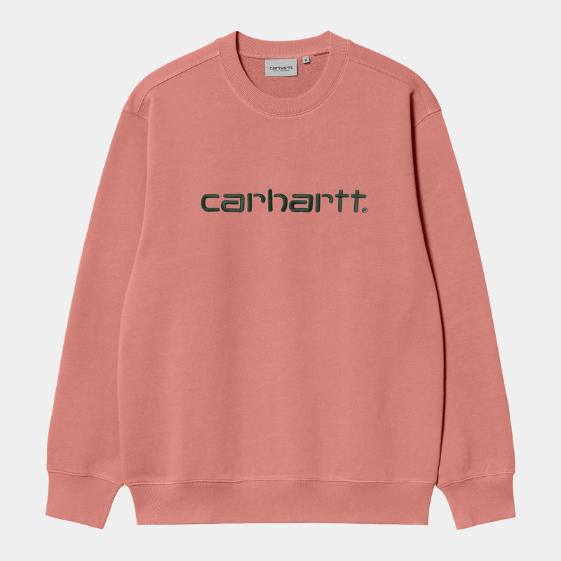 Carhartt WIP Carhartt Sweat (Dusty Rose/Sycamore Tree)