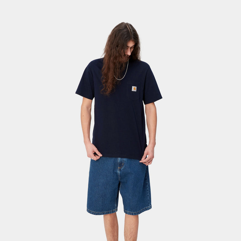 Carhartt WIP S/S Pocket T-Shirt (Dark Navy)