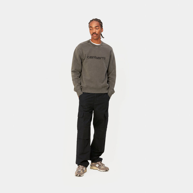 Carhartt WIP Regular Cargo Pant (Black Rinsed)