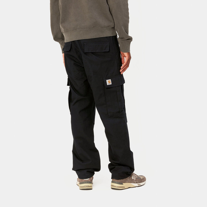 Carhartt WIP Regular Cargo Pant (Black Rinsed)