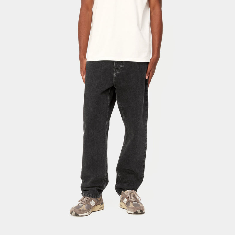 Carhartt WIP Newel Pant (Black Stone Washed)