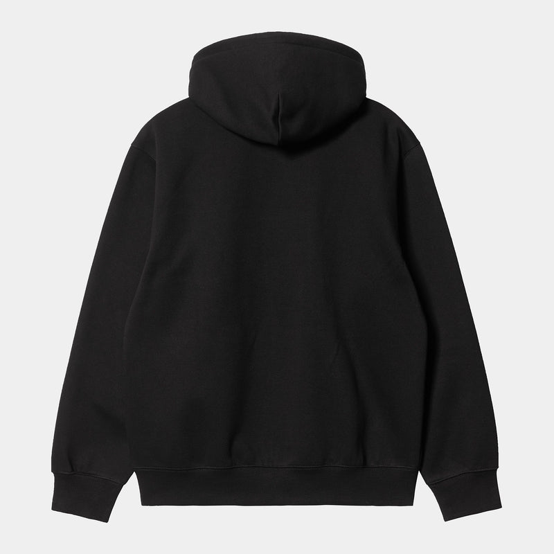 Carhartt WIP Hooded Carhartt Sweat (Black/Black)