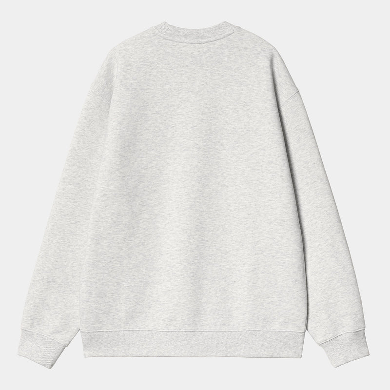 Carhartt WIP W' Carhartt Sweat (Ash Heather/Dusty Rose)