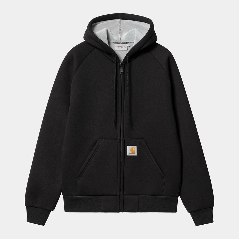 Carhartt WIP Car-Lux Hooded Jacket (Black/Grey)