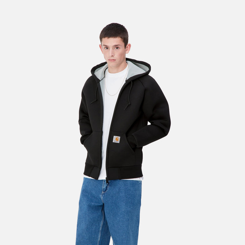 Carhartt WIP Car-Lux Hooded Jacket (Black/Grey)