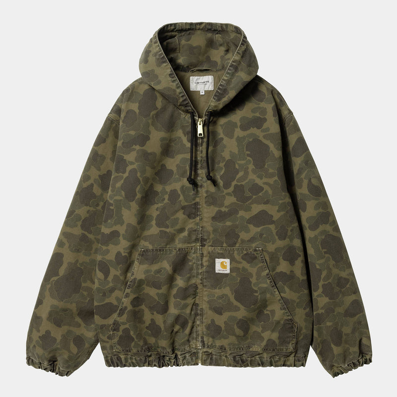 Carhartt WIP Duck Active Jacket (Camo Duck, Green/Office Green)