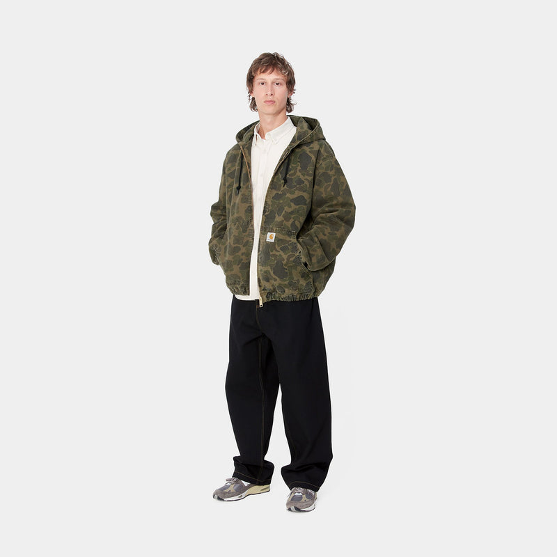 Carhartt WIP Duck Active Jacket (Camo Duck, Green/Office Green)