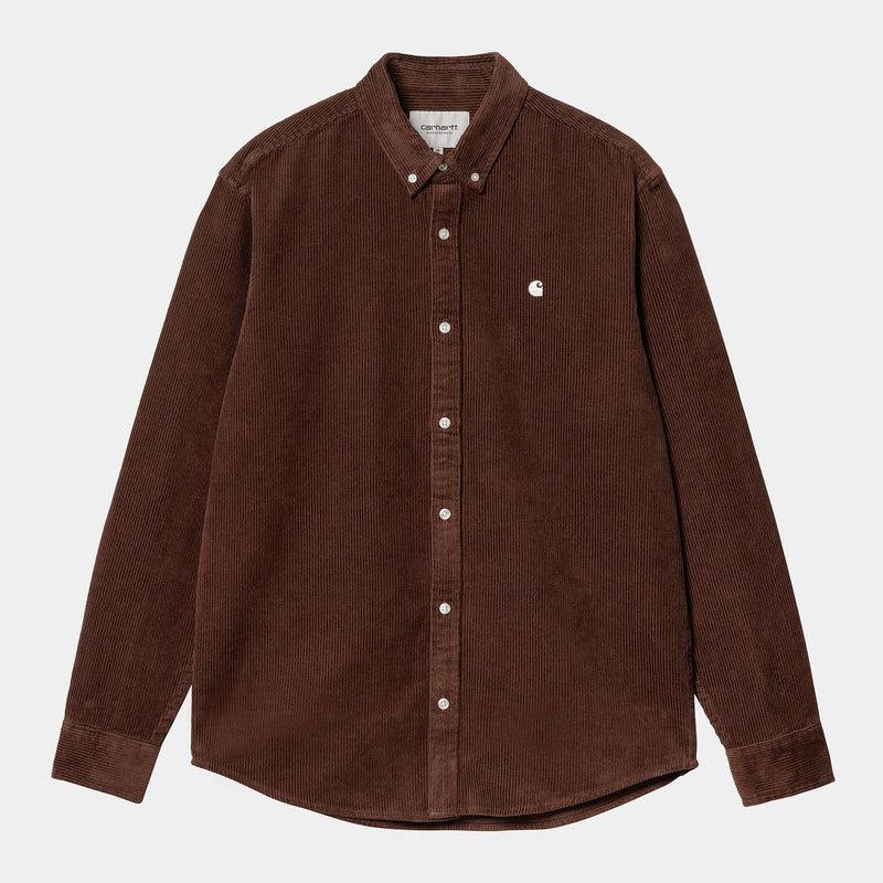 Carhartt WIP L/S Madison Cord Shirt (Offroad/Wax)