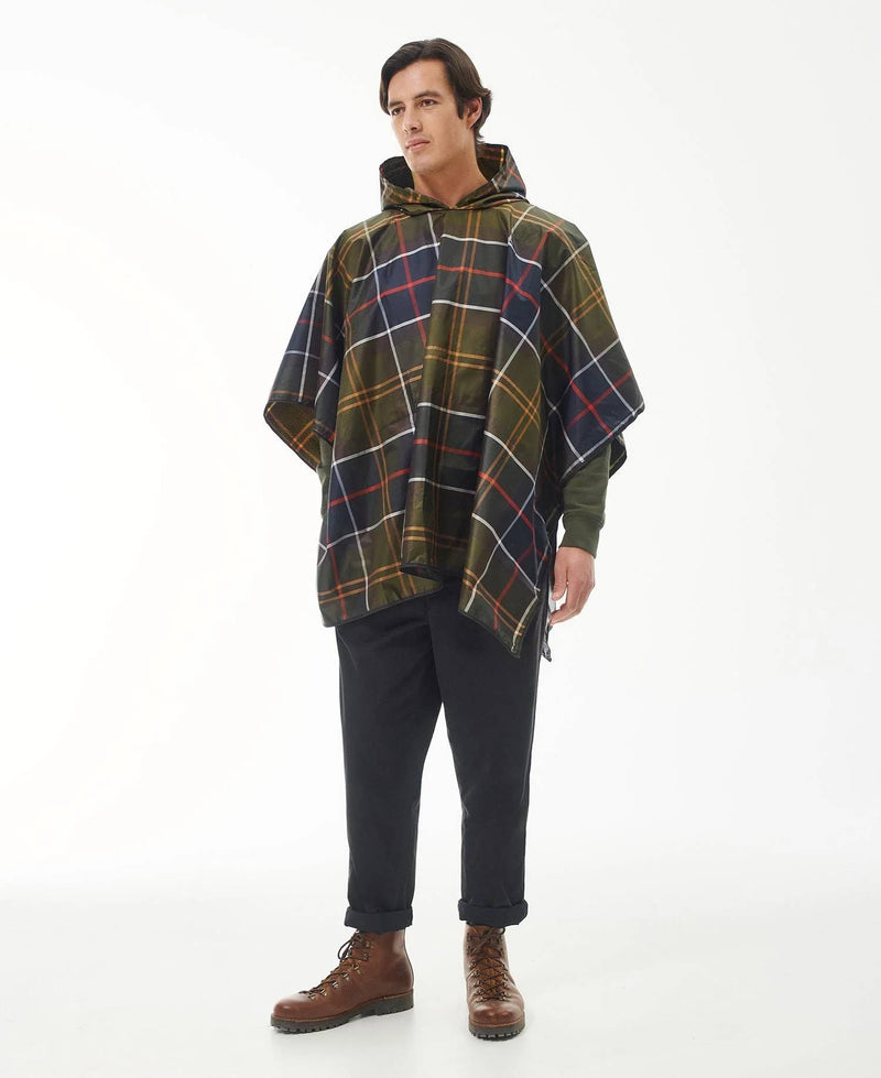 Barbour Tartan Showerproof Poncho (Classic Tartan)