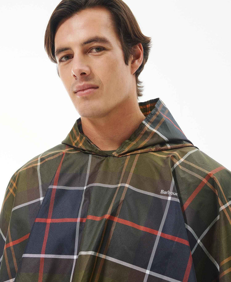 Barbour Tartan Showerproof Poncho (Classic Tartan)