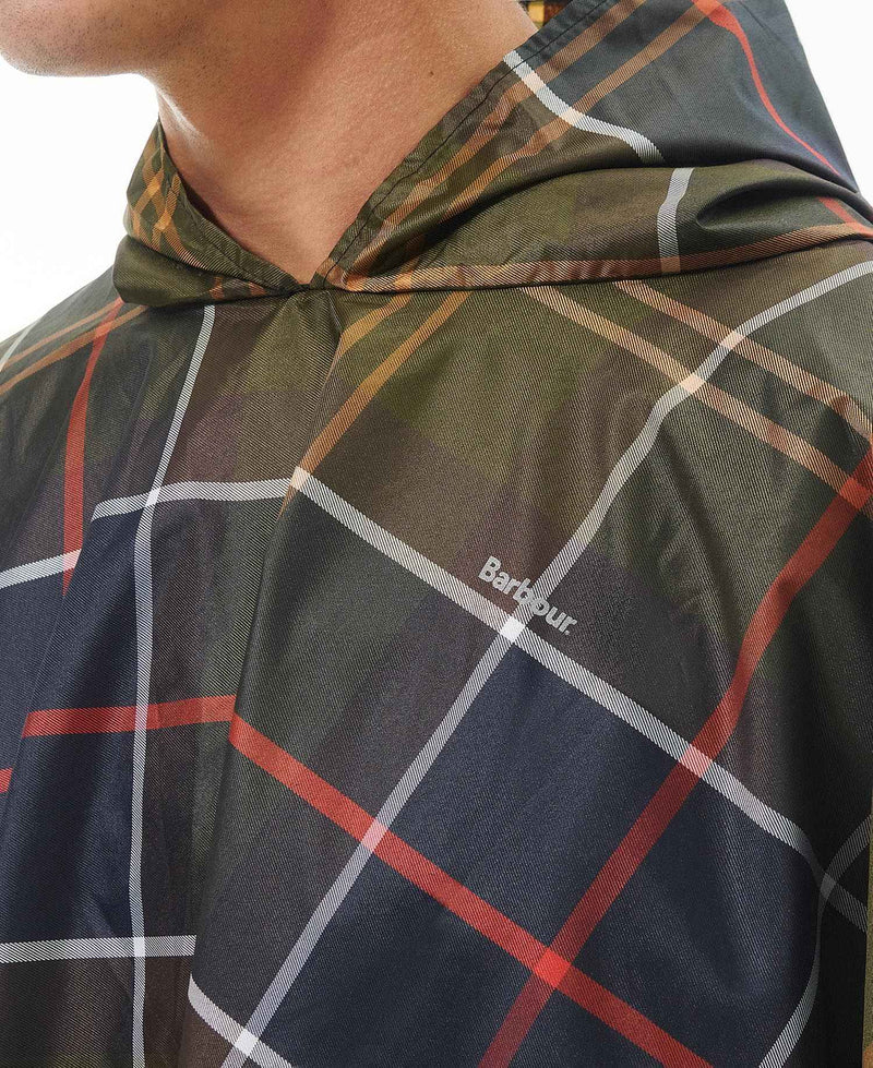 Barbour Tartan Showerproof Poncho (Classic Tartan)