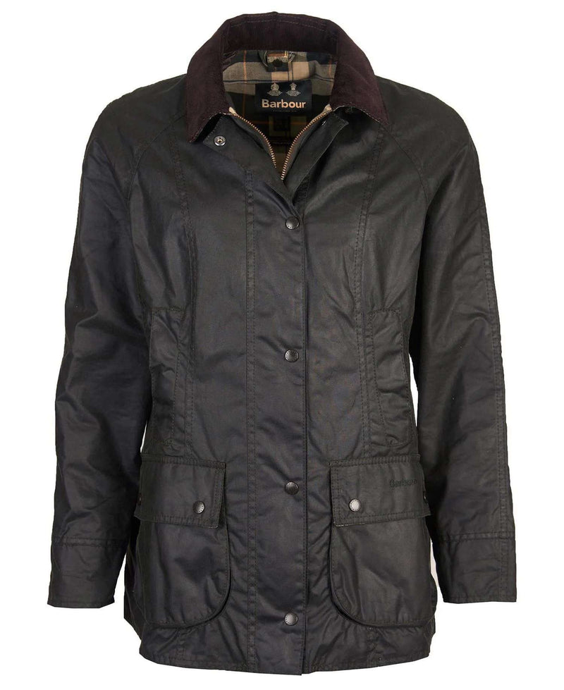 Barbour Beadnell Wax Jacket (Sage)