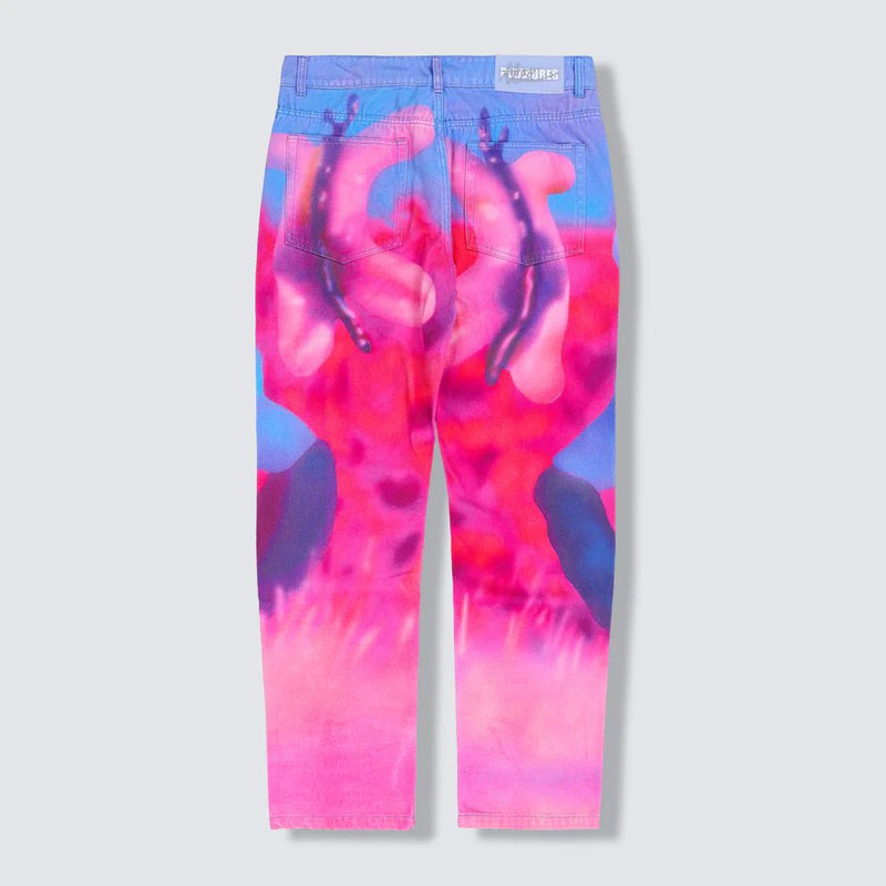 Pleasures Interaction 5-Pocket Pants (Pink)