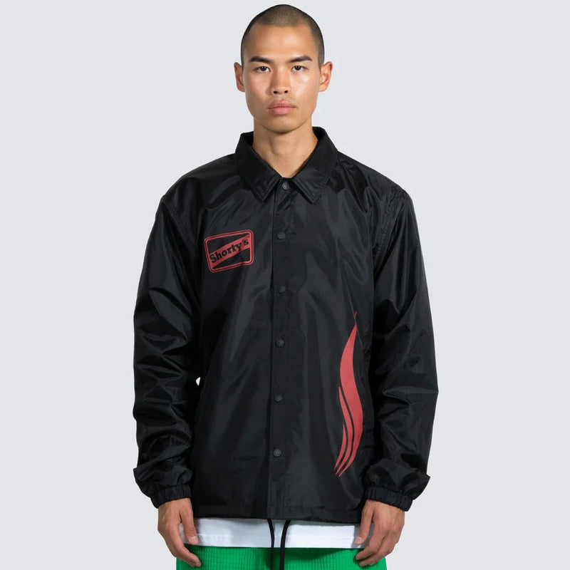 Pleasures Griptape Coach Jacket (Black)