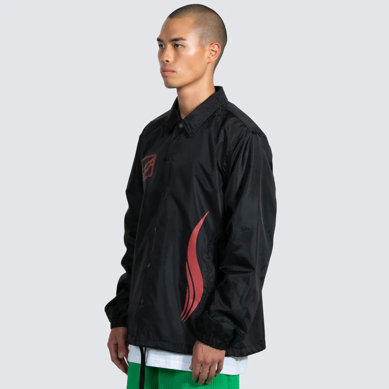 Pleasures Griptape Coach Jacket (Black)