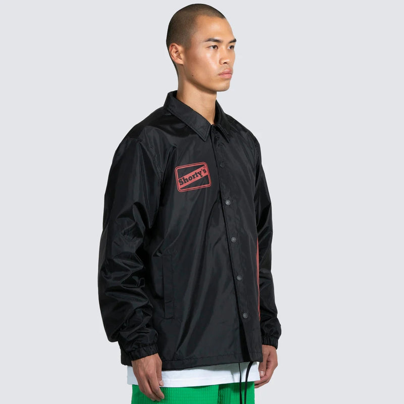 Pleasures Griptape Coach Jacket (Black)