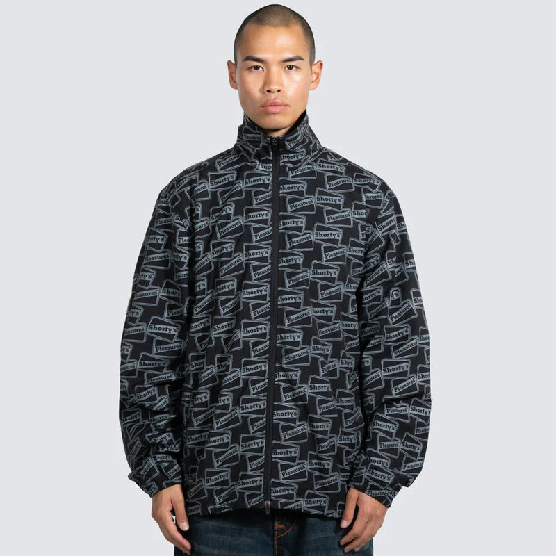 Pleasures Reflective Track Jacket (Black)