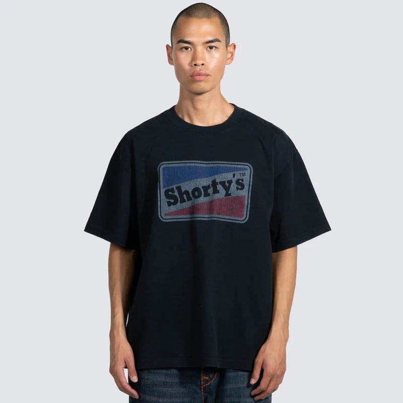 Pleasures Box Logo Heavyweight Shirt (Black)