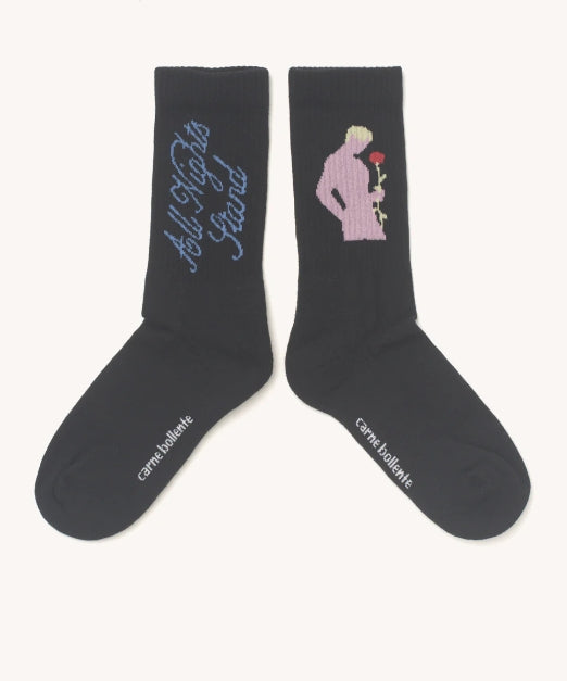 Carne Bollente Romeo Is Back Socks (Black)