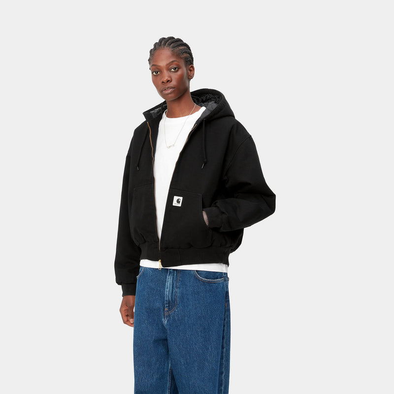 Carhartt WIP W' OG Active Jacket (Black rinsed)