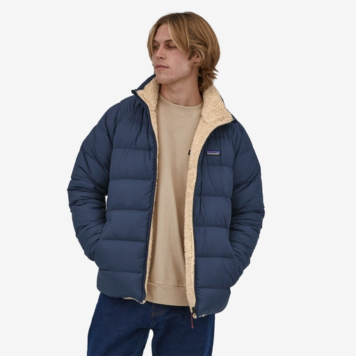 Patagonia M's Reversible Silent Down Jacket (New Navy)