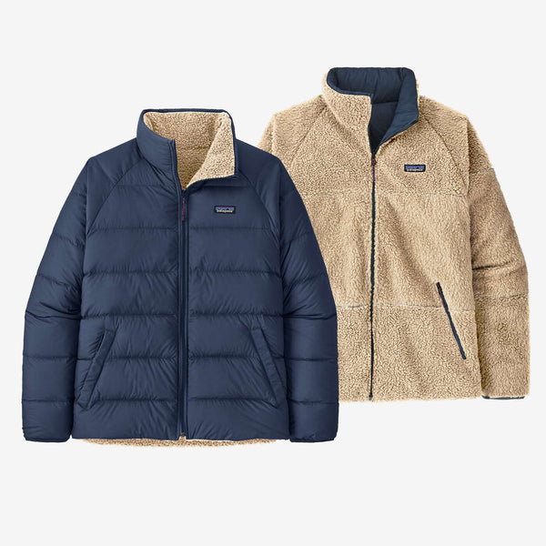 Patagonia M s Reversible Silent Down Jacket New Navy