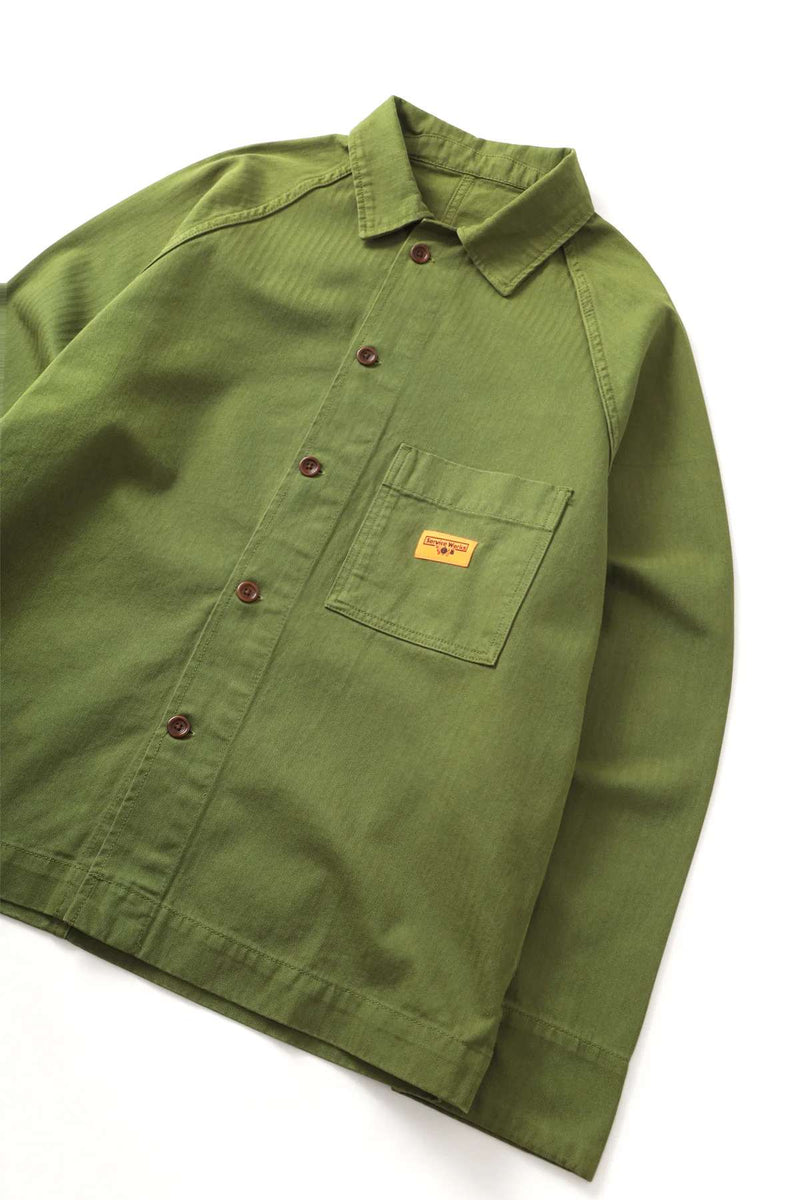 Service Works Herringbone Front Of House Jacket (Pesto)