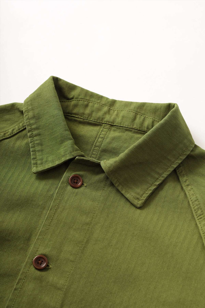 Service Works Herringbone Front Of House Jacket (Pesto)