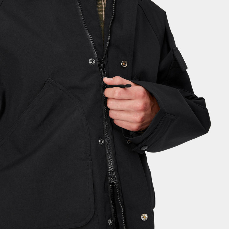 Carhartt WIP Clarton Jacket (Black / Black)