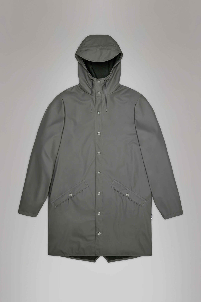 Rains Long Jacket W3 (Grey)