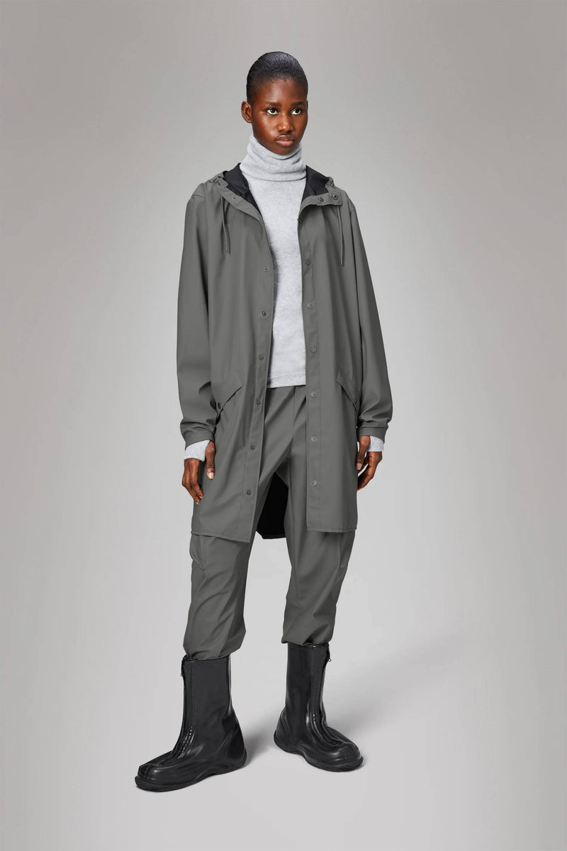 Rains Long Jacket W3 (Grey)