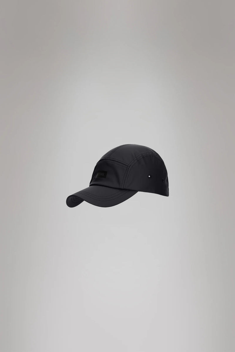 Rains 5 Panel Cap W1 (Black)