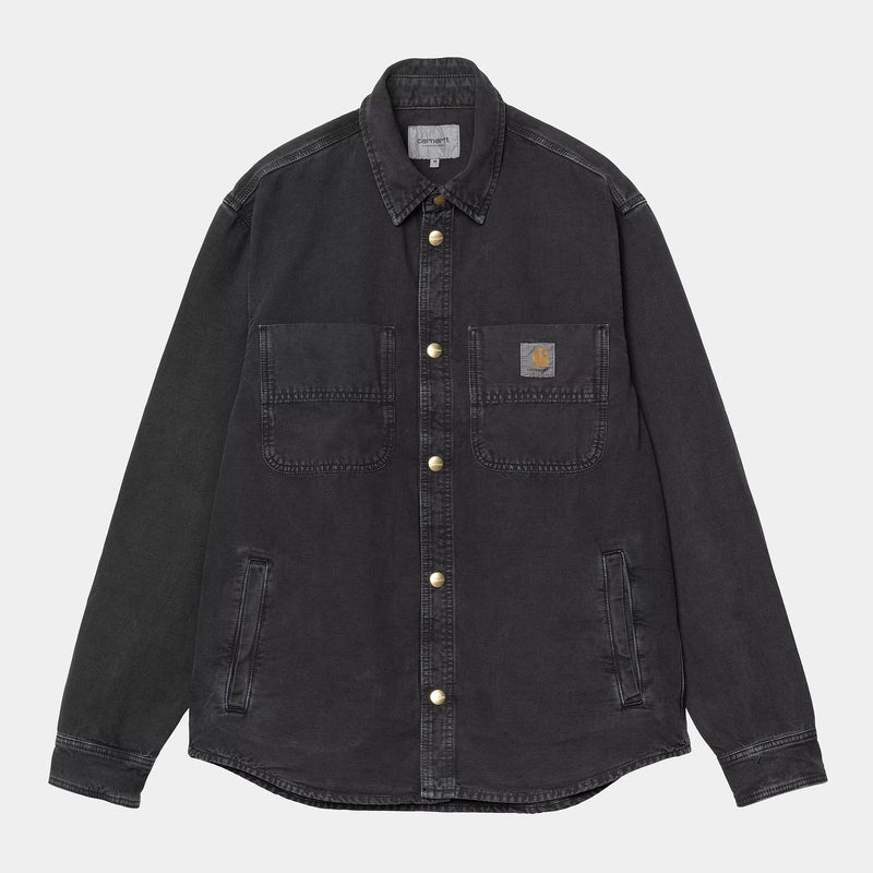 Carhartt WIP Conro Shirt Jac (Black Stone Dyed)