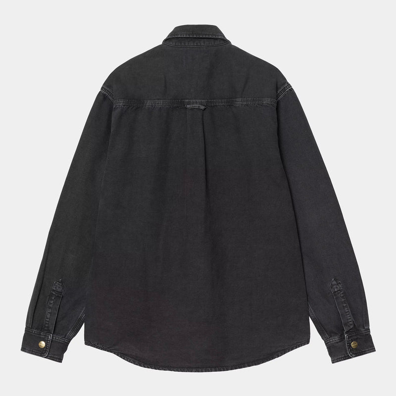 Carhartt WIP Conro Shirt Jac (Black Stone Dyed)