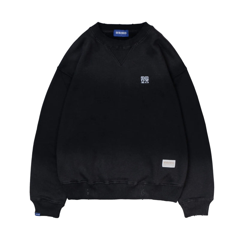 Deva States Crewneck Sweatshirt Solar (Black)