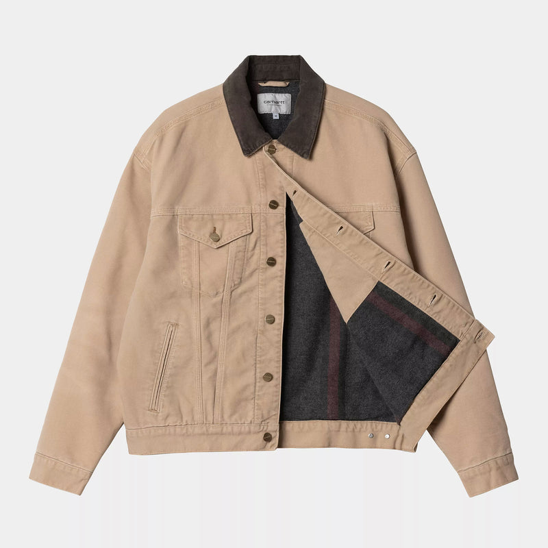 Carhartt WIP Dayton Trucker Jacket (Dusty Hamilton Brown/Tobacco)