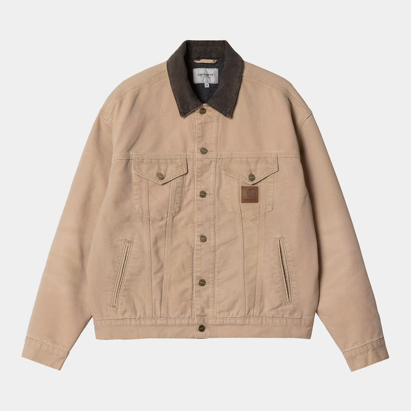 Carhartt WIP Dayton Trucker Jacket (Dusty Hamilton Brown/Tobacco)