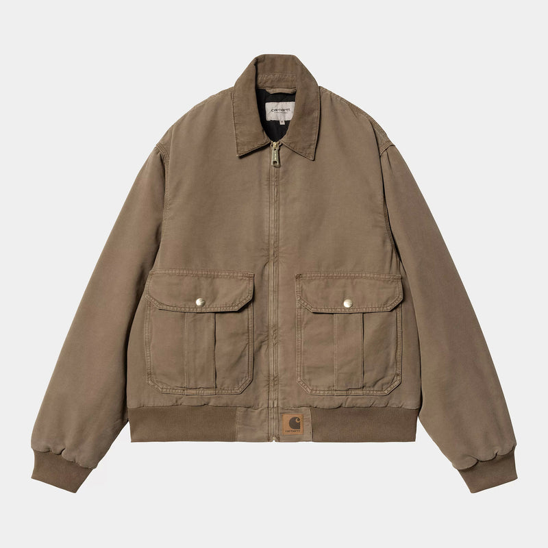 Carhartt WIP Stanton Jacket (Chocolate/Chocolate Stone Dyed)