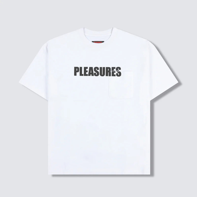 Pleasures Pocket Heavyweight Shirt (White)