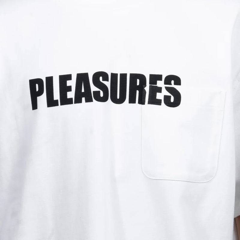 Pleasures Pocket Heavyweight Shirt (White)