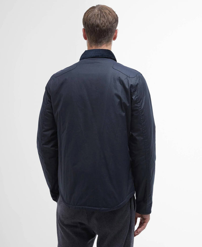 Barbour Reelin Wax Jacket (Navy)