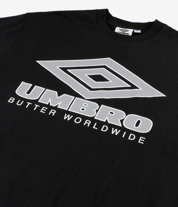 Butter Goods x Umbro - Diamond Logo Tee (Black)