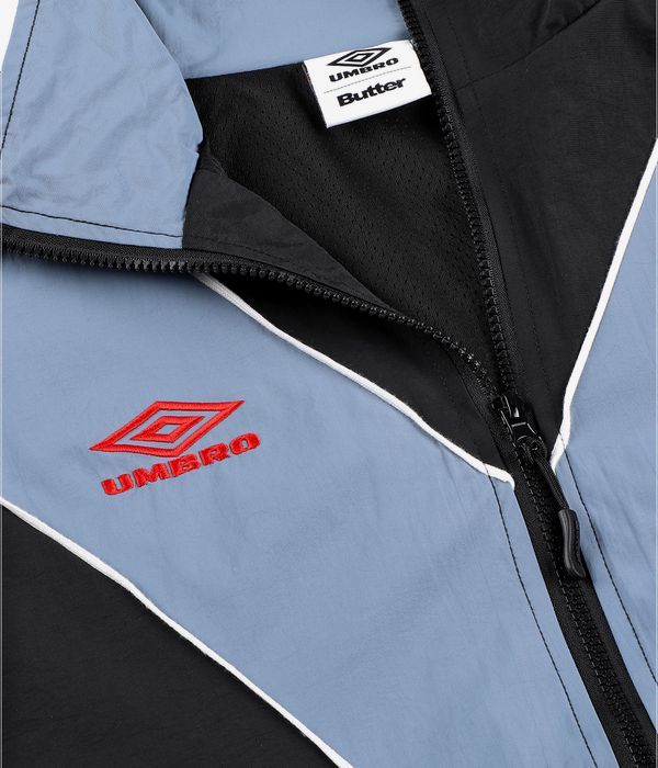 Butter Goods x Umbro - Diamond Tracksuit Jacket (Black / Slate)