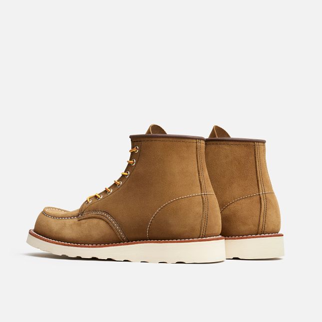 Red Wing 8881 6" Classic Moc Inch Boot (Olive Mohave Leather)