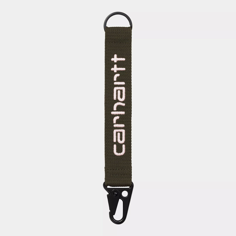 Carhartt WIP Jaden Keyholder Webbing (Turtle/Air Pink)