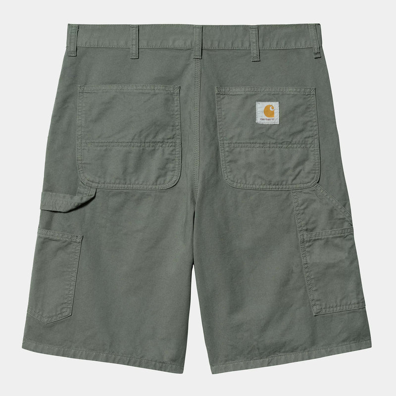 Carhartt WIP Single Knee Short 100% Cotton 'Newcomb' Drill, 8.5 oz (Park Garment Dyed)