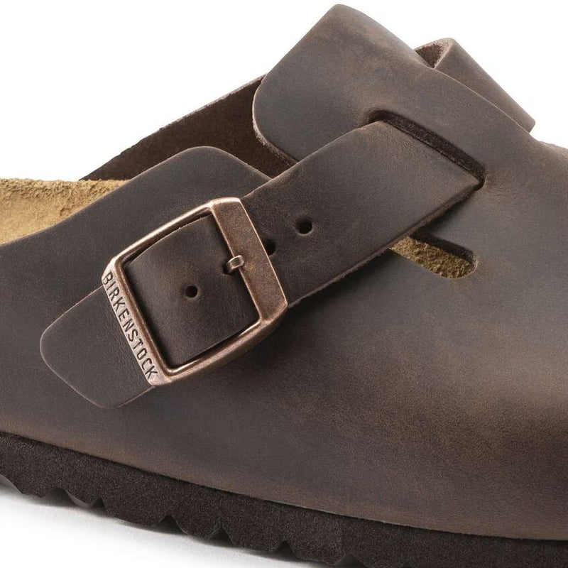 Birkenstock Boston Oiled Leather Habana